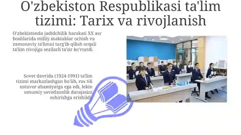 Oʻzbekiston respublikasi taʼlim tizimi 3