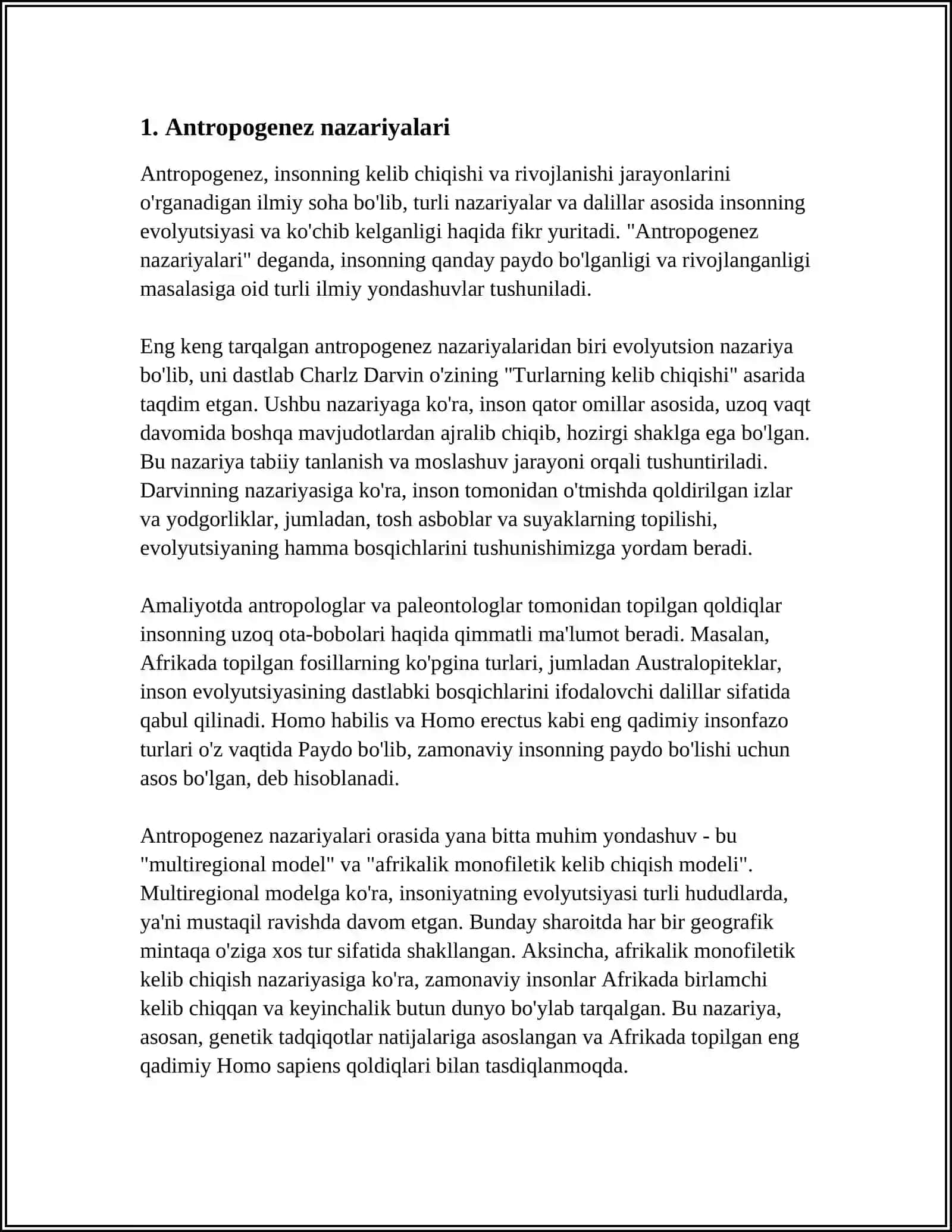 ANTROPOGENEZ 3