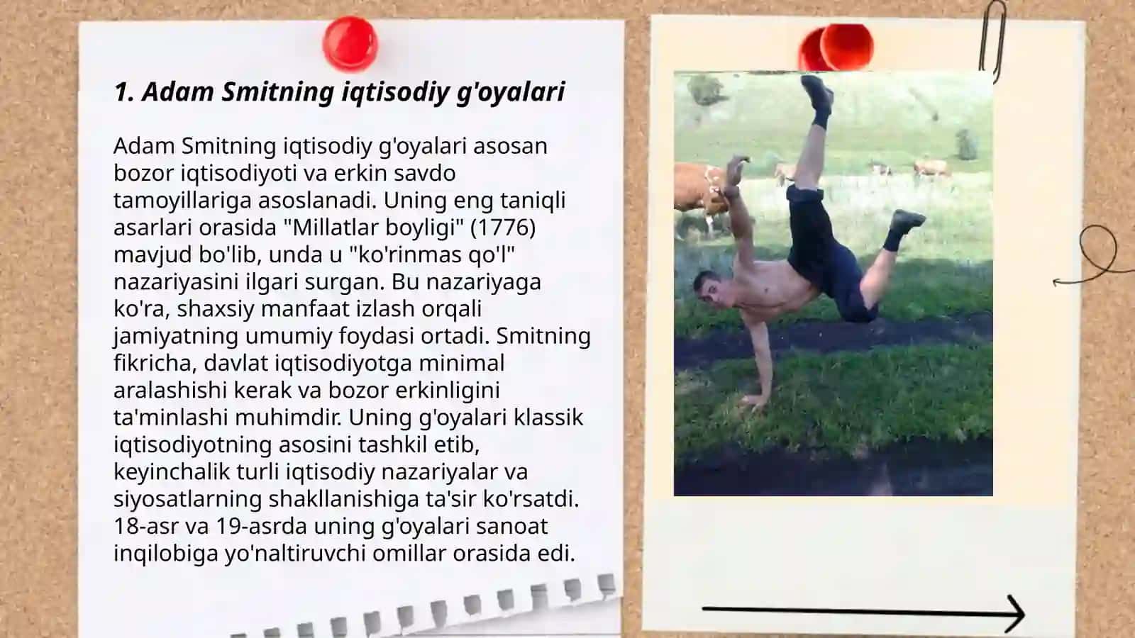 Adam Smitning iqtisodiy g'oyalari 3