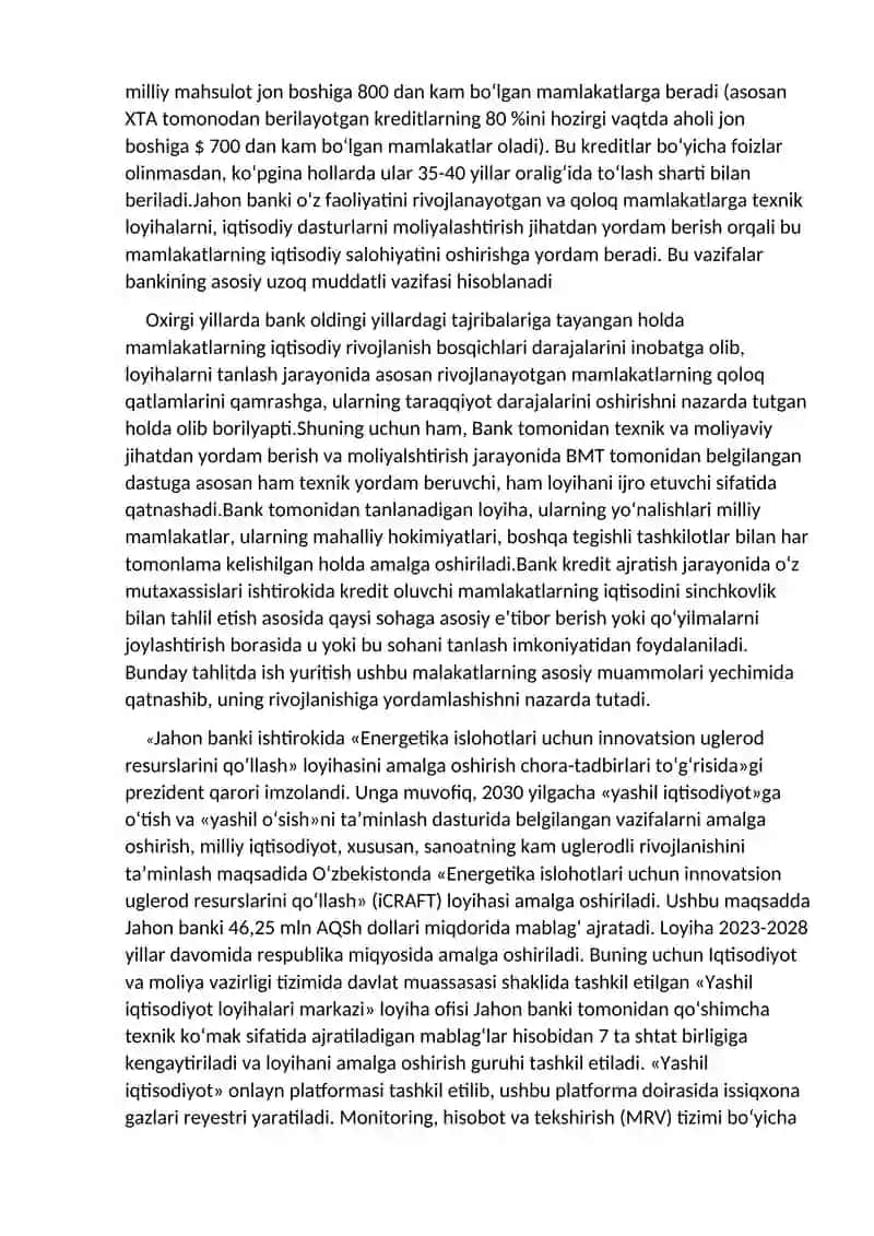 Yashil  iqtisodiyotni tavsivlovchi ko’rsatkichlar mohiyati 3
