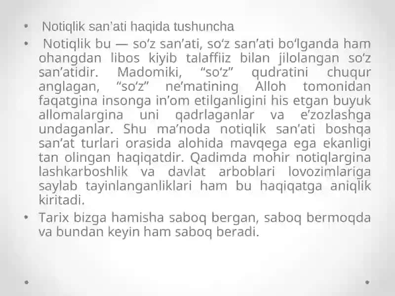 Notiqlik san’ati 3