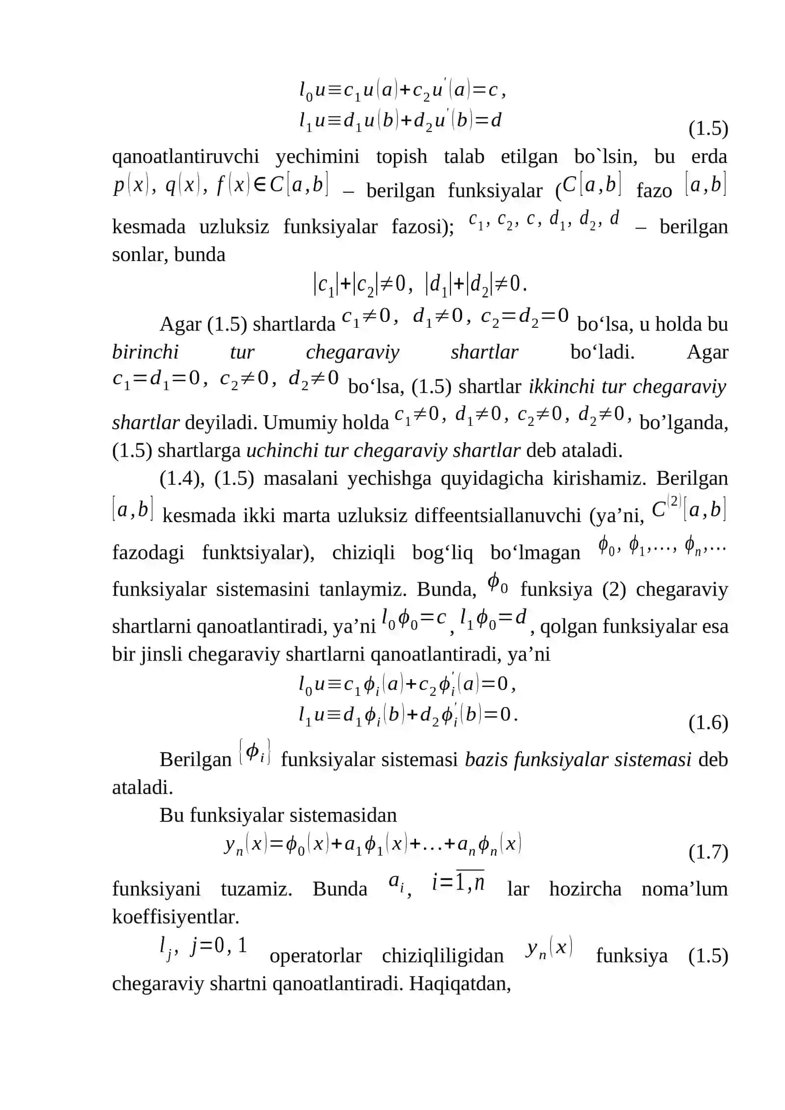 Differensial tenglamalar haqida asosiy tushunchalar 3