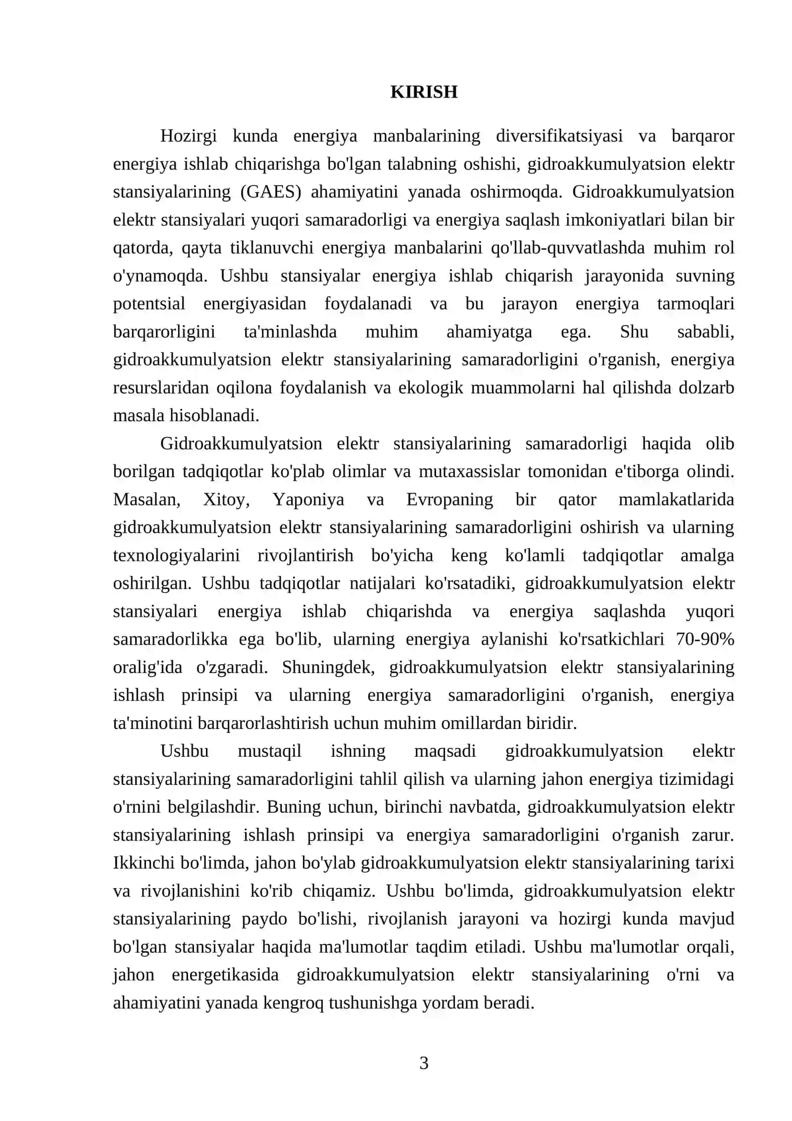 Gidroakkumulyatsion elektr stansiyalar samaradorligi 3