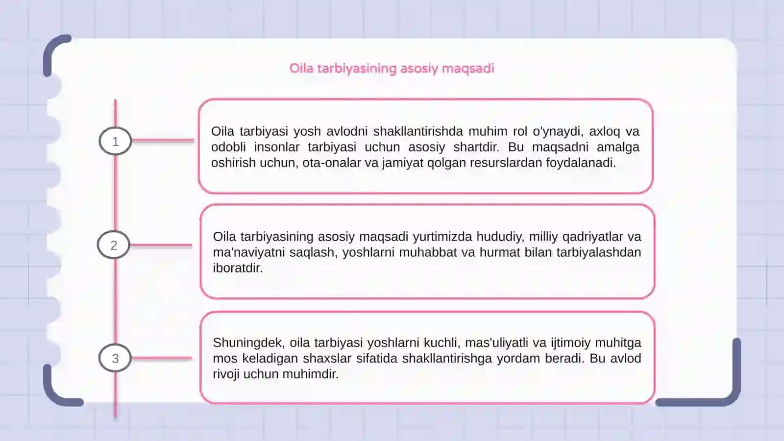 Oila tarbiyasi 3
