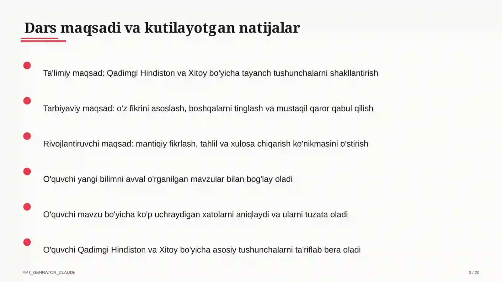 Qadimgi Hindiston va Xitoy (6-sinf) 3
