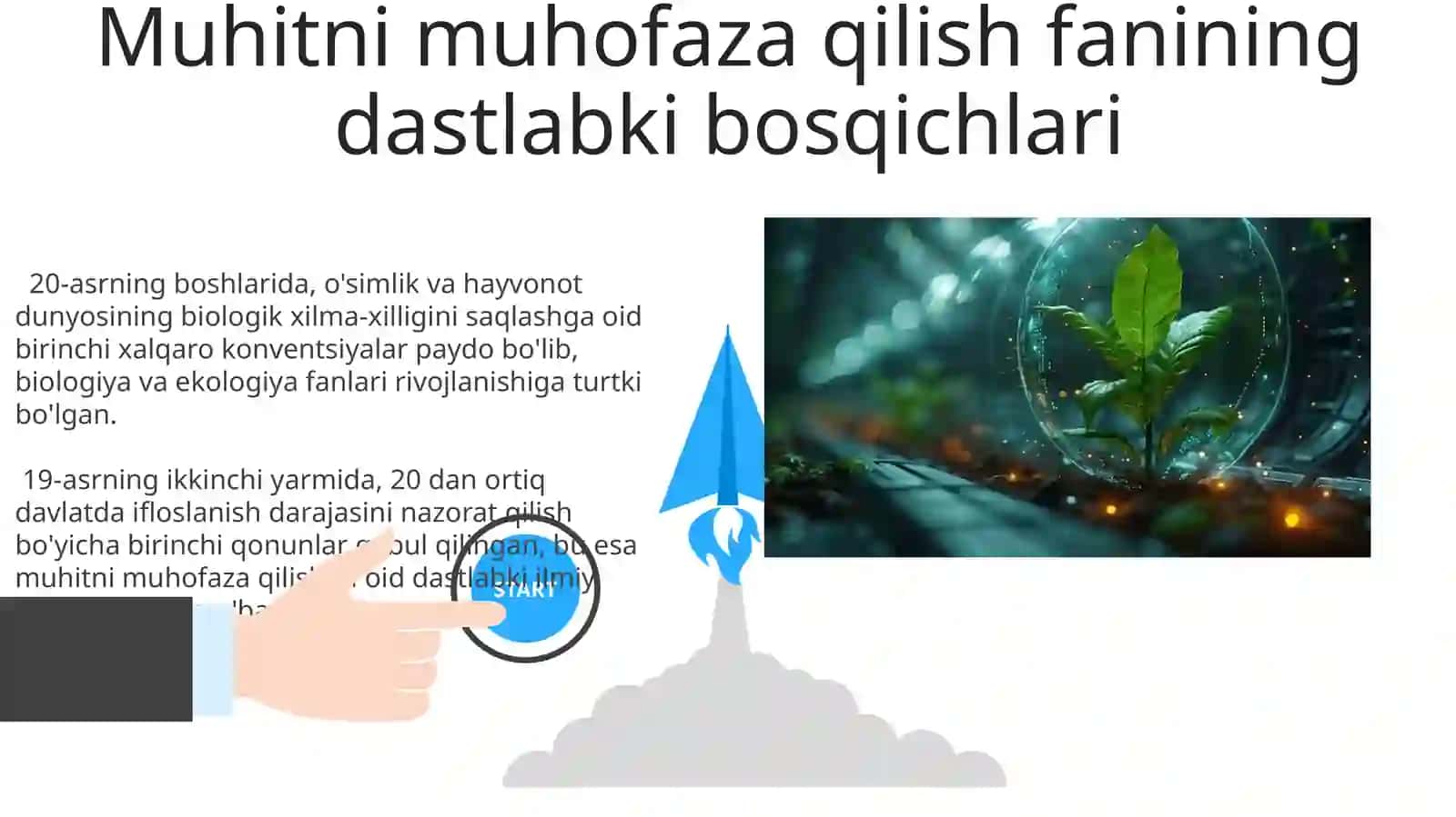 Atrof-muhit muhofaza fanining rivojlanish tarixi 3