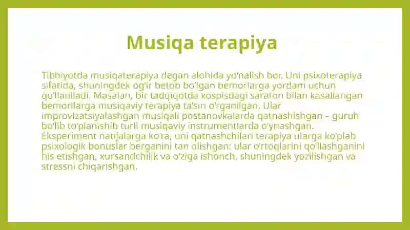 Musiqaterapiya 3