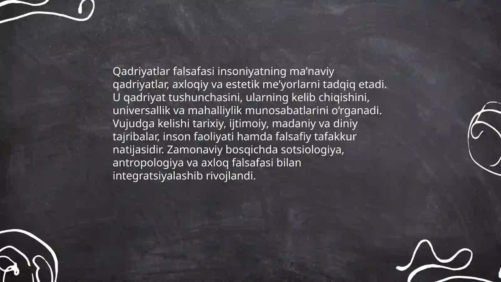 Qadriyatlar falsafasi etika estetika 3