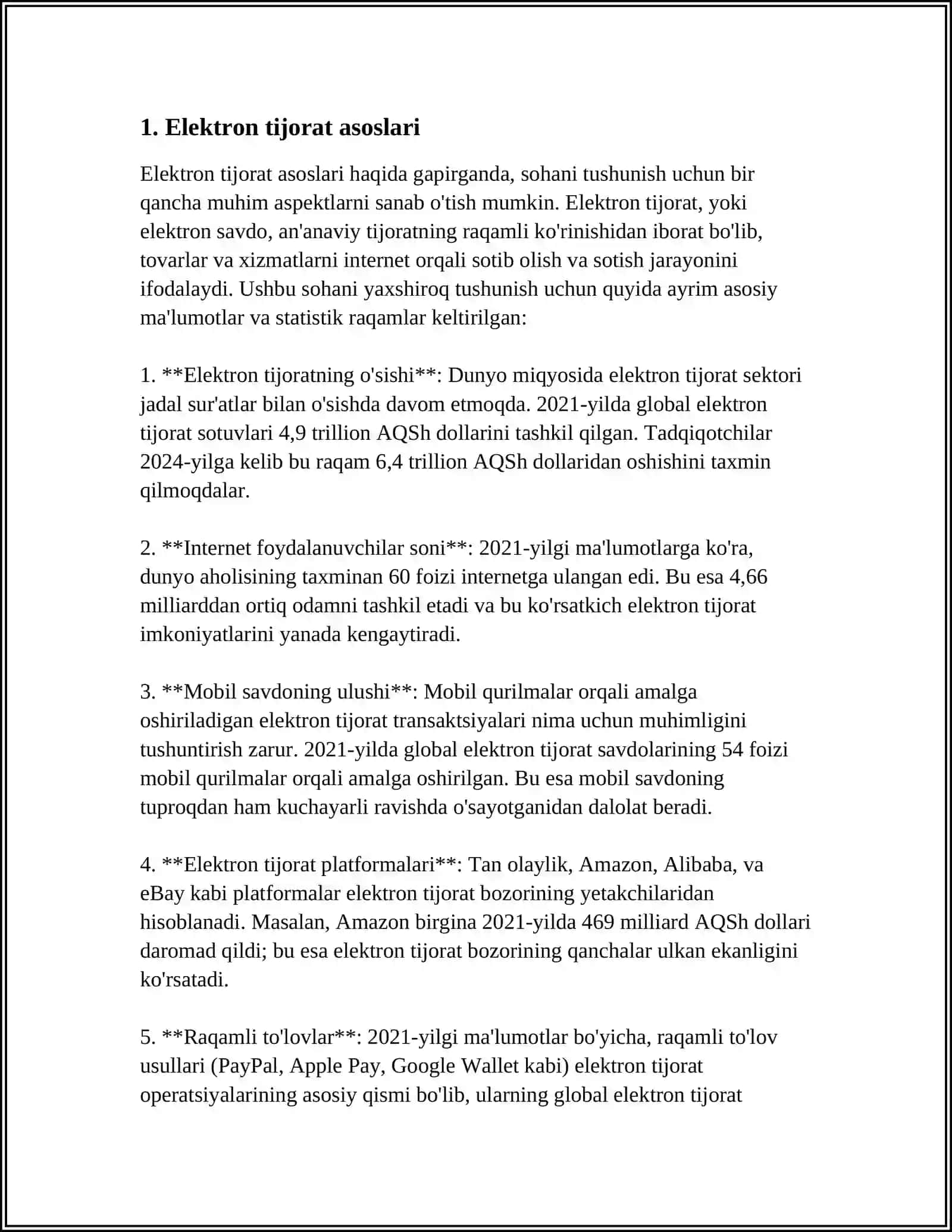 ELEKTRON BIZNES VA ELEKTRON TIJORAT MODELLARI 3