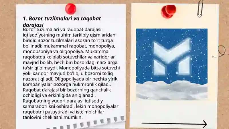 Bozor tuzilmalari va raqobat darajasi 3