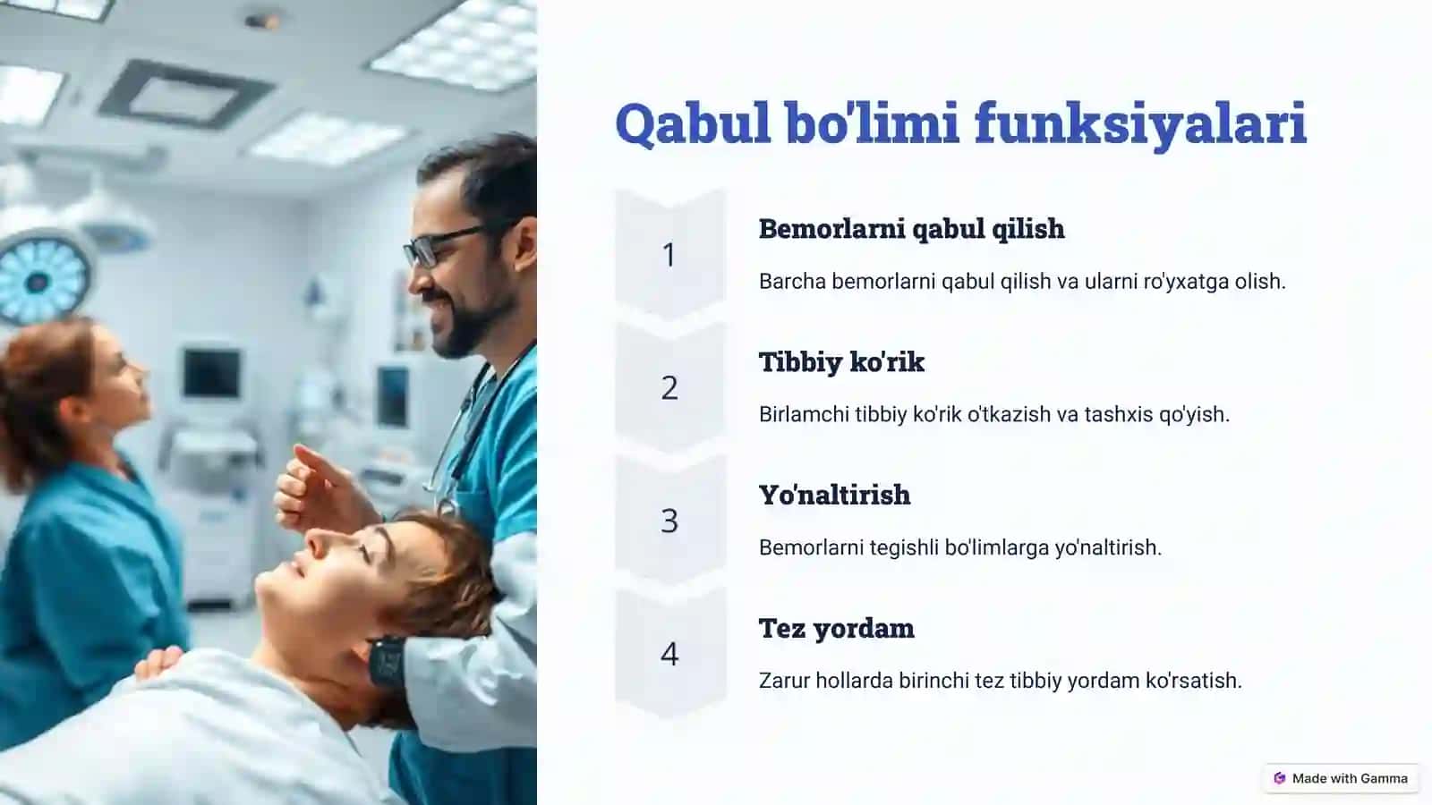Xirurgik yordam tuzilmasi va uni tashkil etish 3