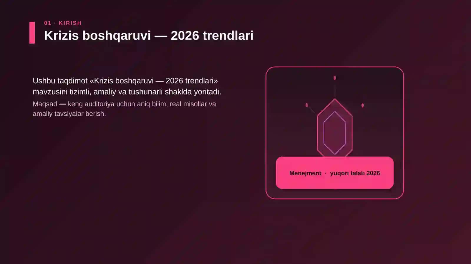 Krizis boshqaruvi — 2026 trendlari 3