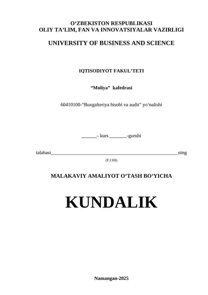 Moliya kafedrasi 3