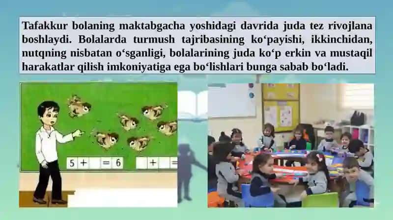 Maktabgacha yoshdagi bolalarda tafakkurning rivojlanishi. 3
