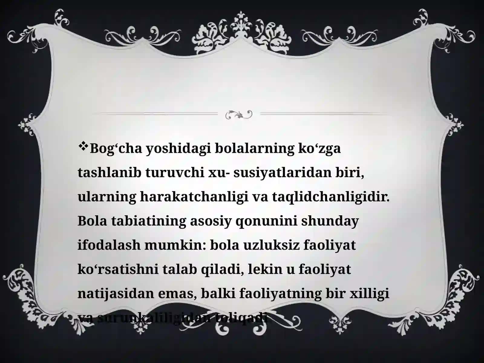 Maktabgachata’lim yoshining psixologik xususiyati 3