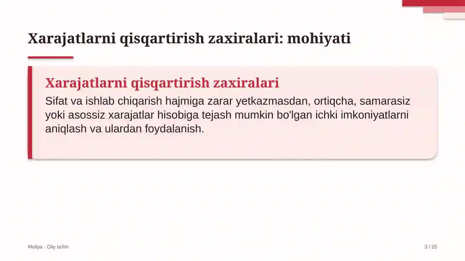 telekommunikatsiya kompaniyalarida xarajatlarni qisqartirish zaxiralari 2244 3