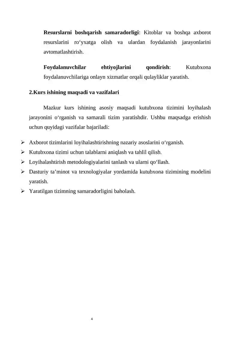 Kutubxona tizimini loyihalash 3