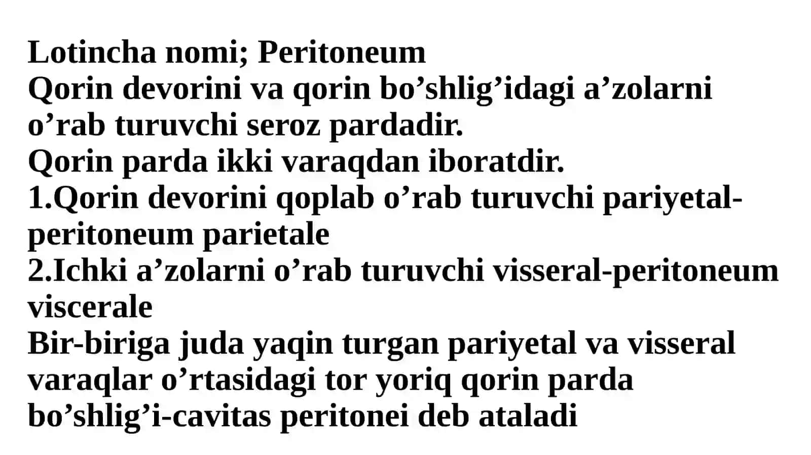 QorinpardaSinuslar,KanallarvaQopchalar 3