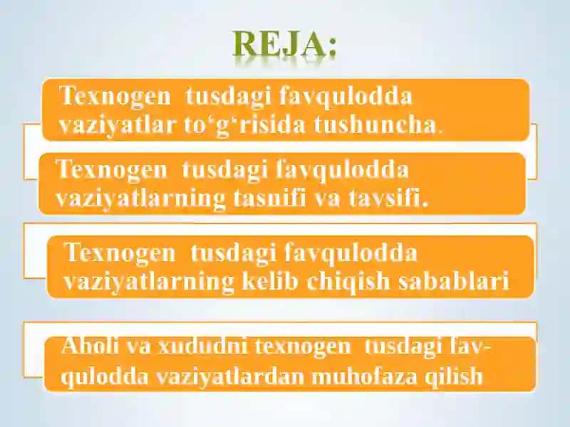 Texnogen tusdagi favqulodda vaziyatlar 3