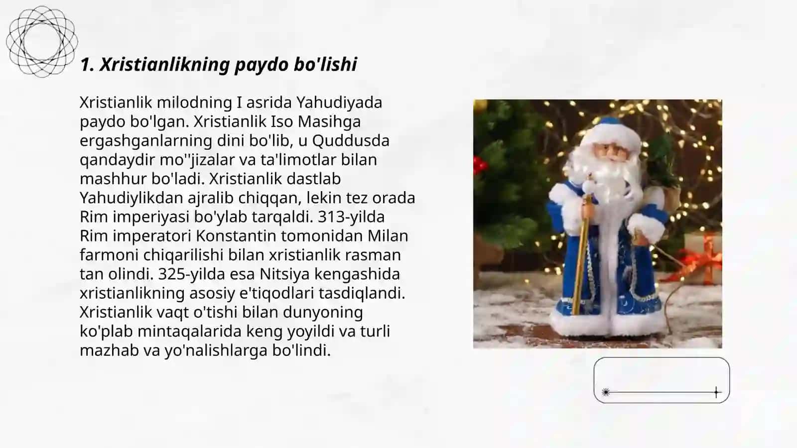 Xristianlikning paydo bo'lishi 3
