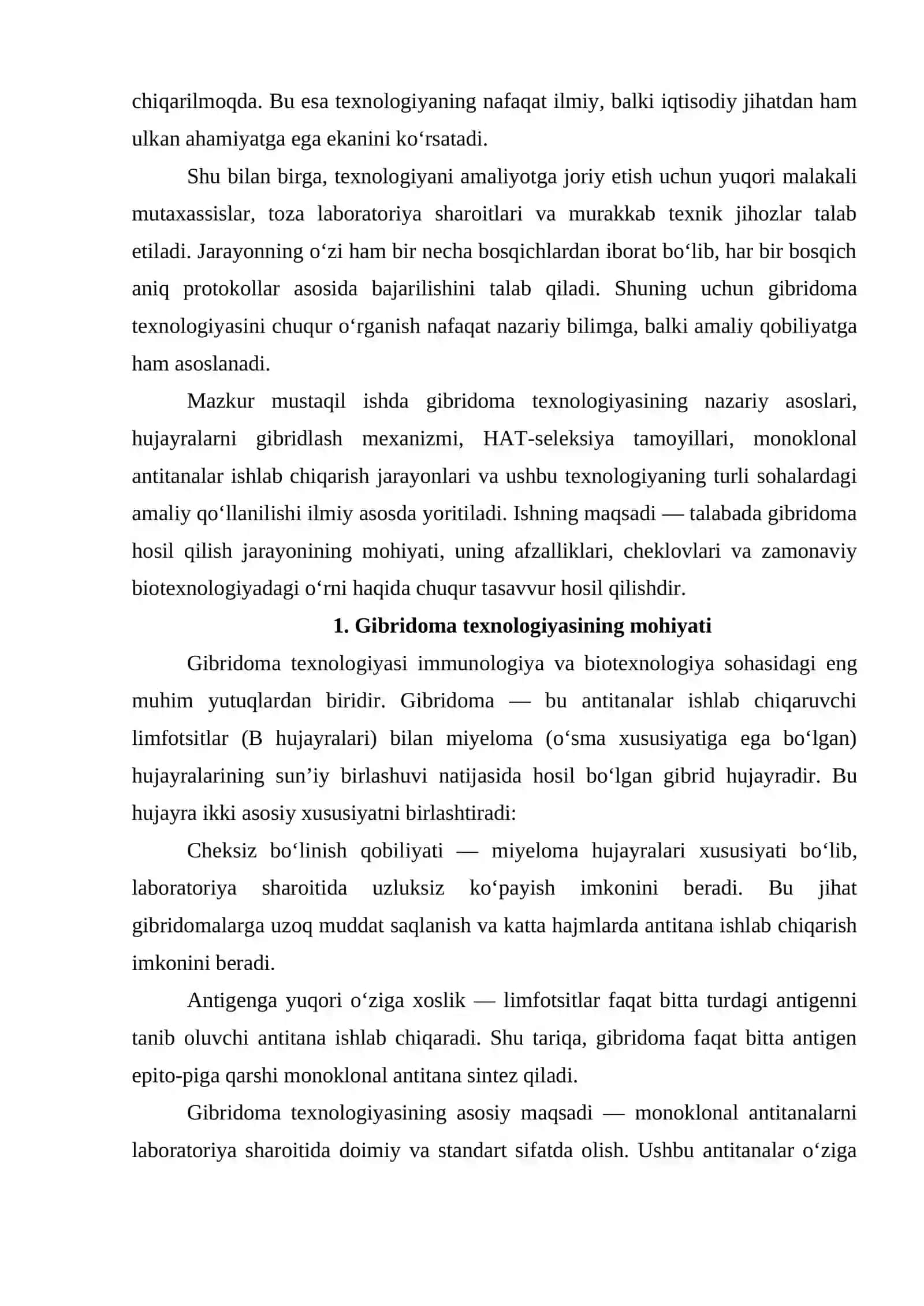 Gibridoma texnologiyasi. 3