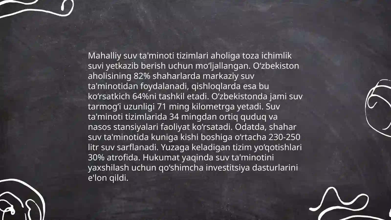 Mahalliy va markazlashgan suv taʼminoti haqida tushuncha ularning gigiyenik ahamiyati 3