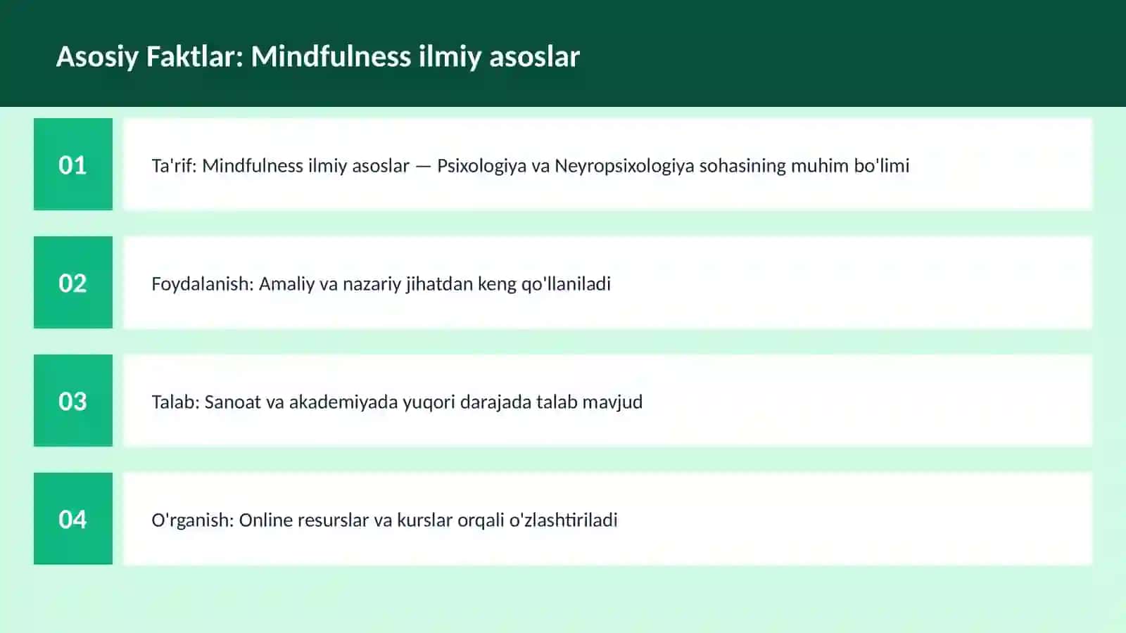 Mindfulness ilmiy asoslar 3