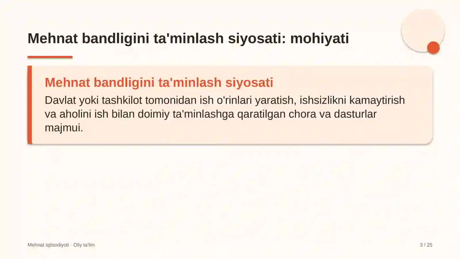 Yuridik firmalarda mehnat bandligini ta'minlash siyosati 3