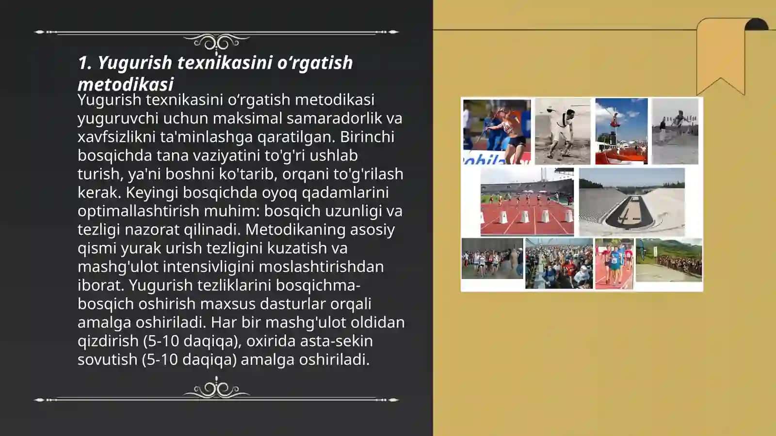 Yugurish texnikasini oʻrgatish metodikasi 3