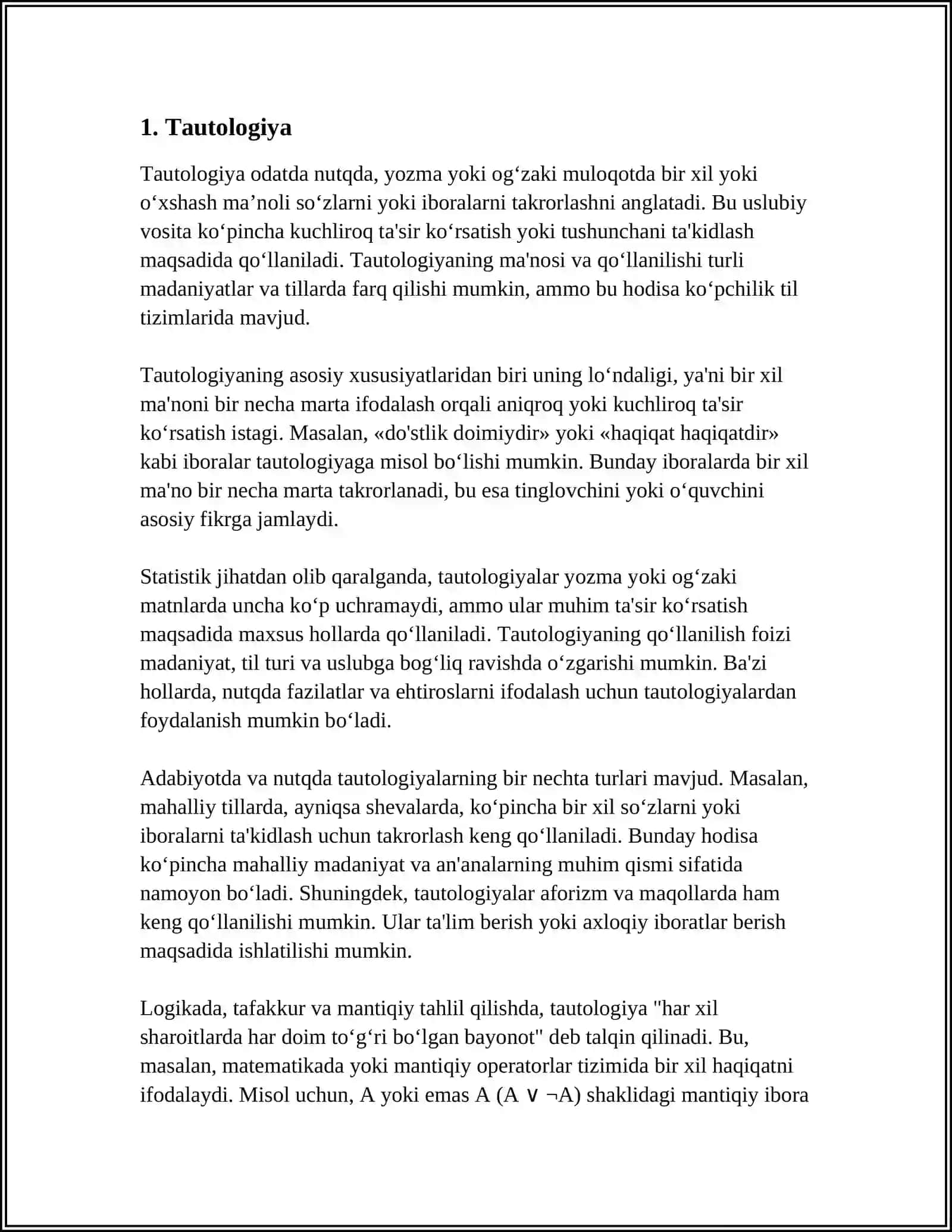 SOʻZLAR TAKRORIGA ASOSLANGAN SANʼATLAR 3