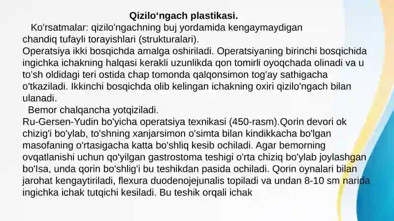 Bolalarda gitraxeya-qizilongachoqmalari operatsiyalari 3