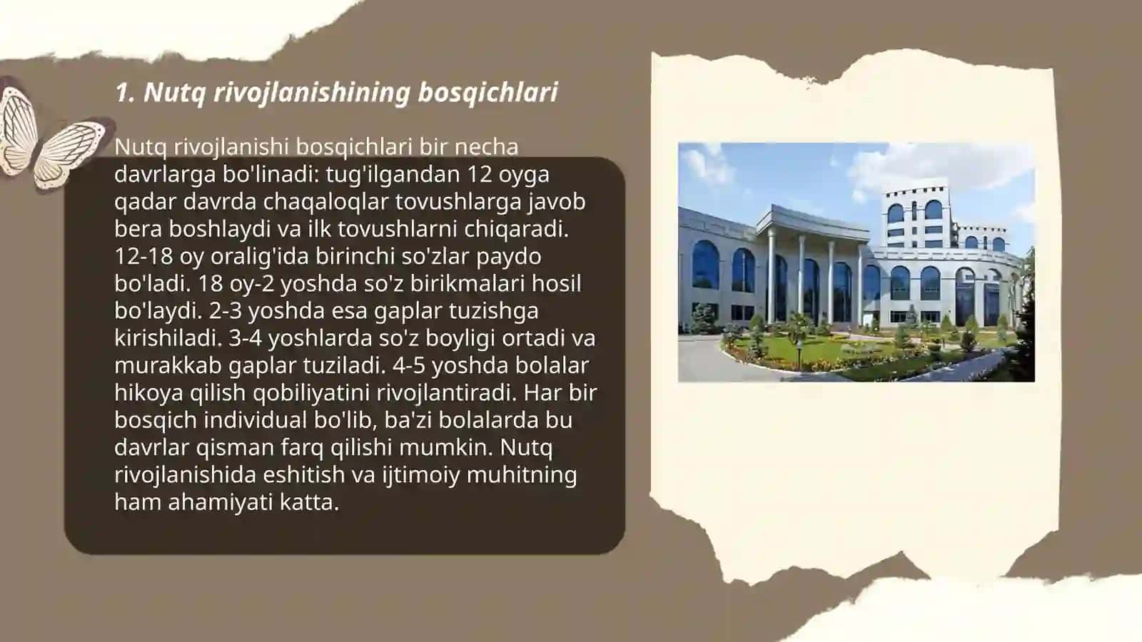 Maktabgacha yoshdagi bolalar nutqini rivojlanishini diagnostikasi Ubaydullayev. N 3