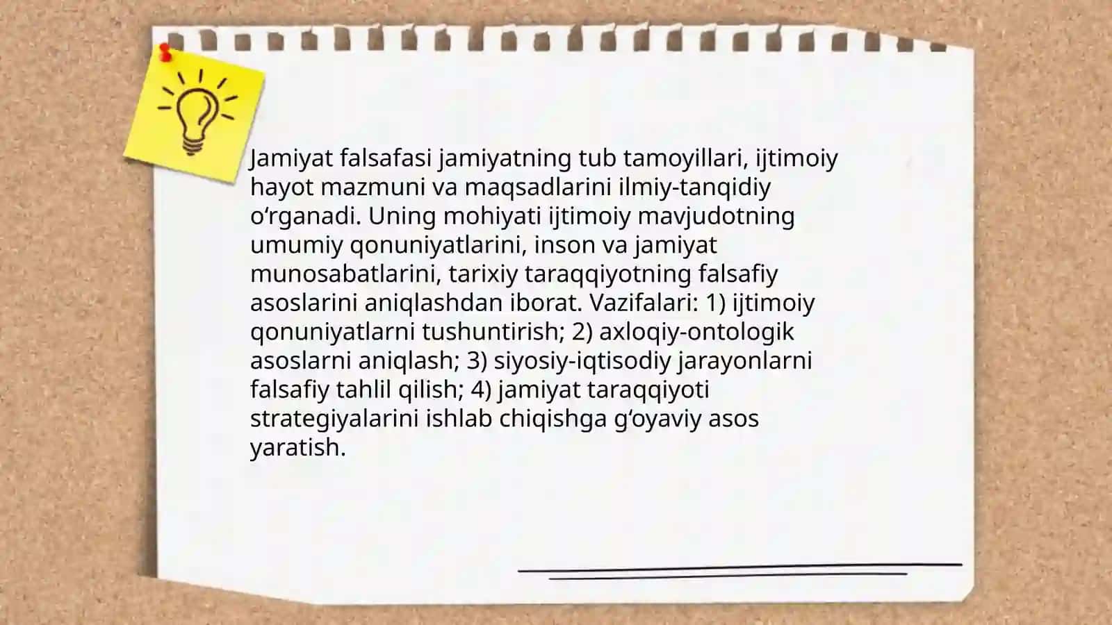 Jamiyat falsafasi 3
