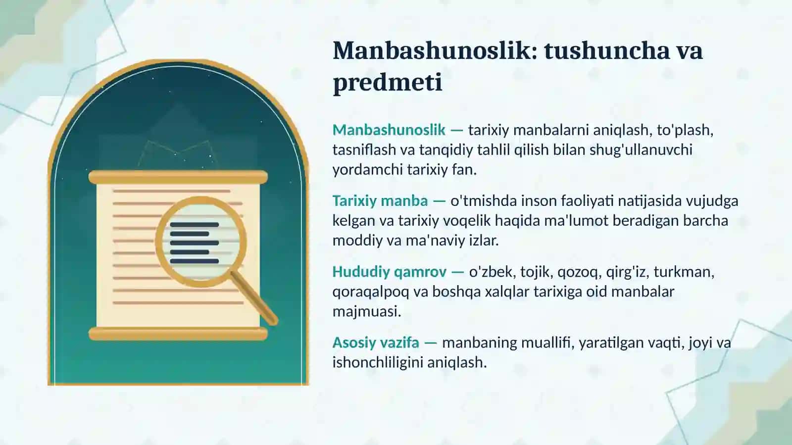 [Markaziy Osiyo xalqlari manbashunosligi] 3