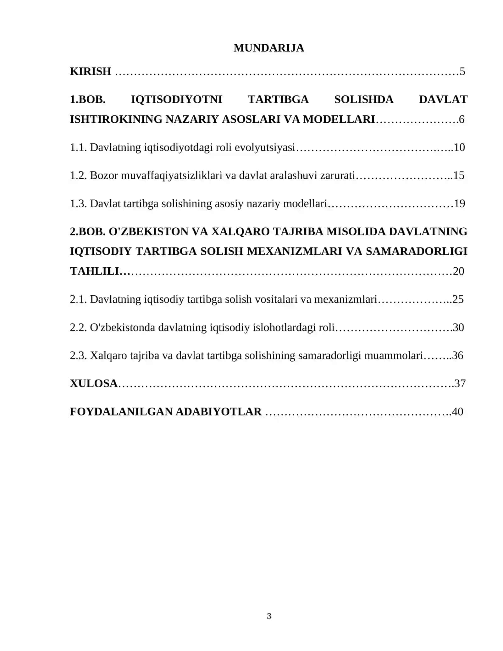 Iqtisodiyotni tartibga solishda davlatning roli 3