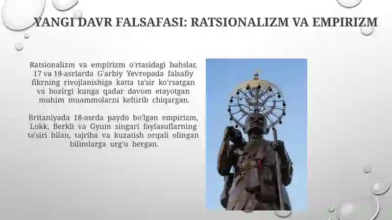 Falsafaning mohiyatiga oid Sharq va G'arb mutafakkirlari 3