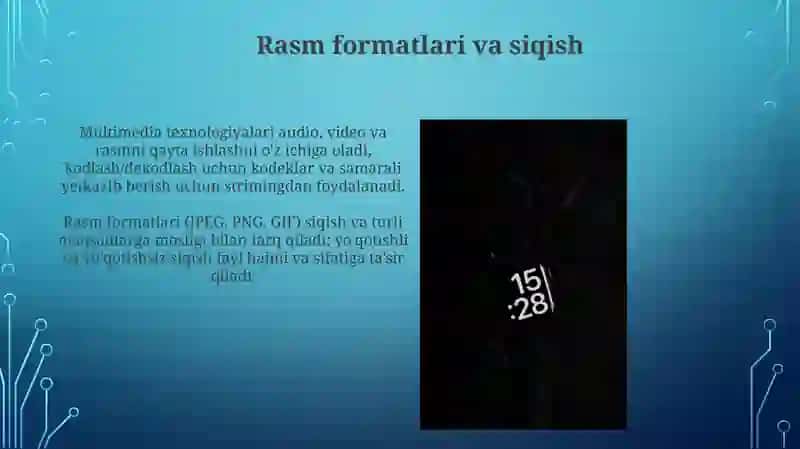 Multimediya texnalogiyalari 3