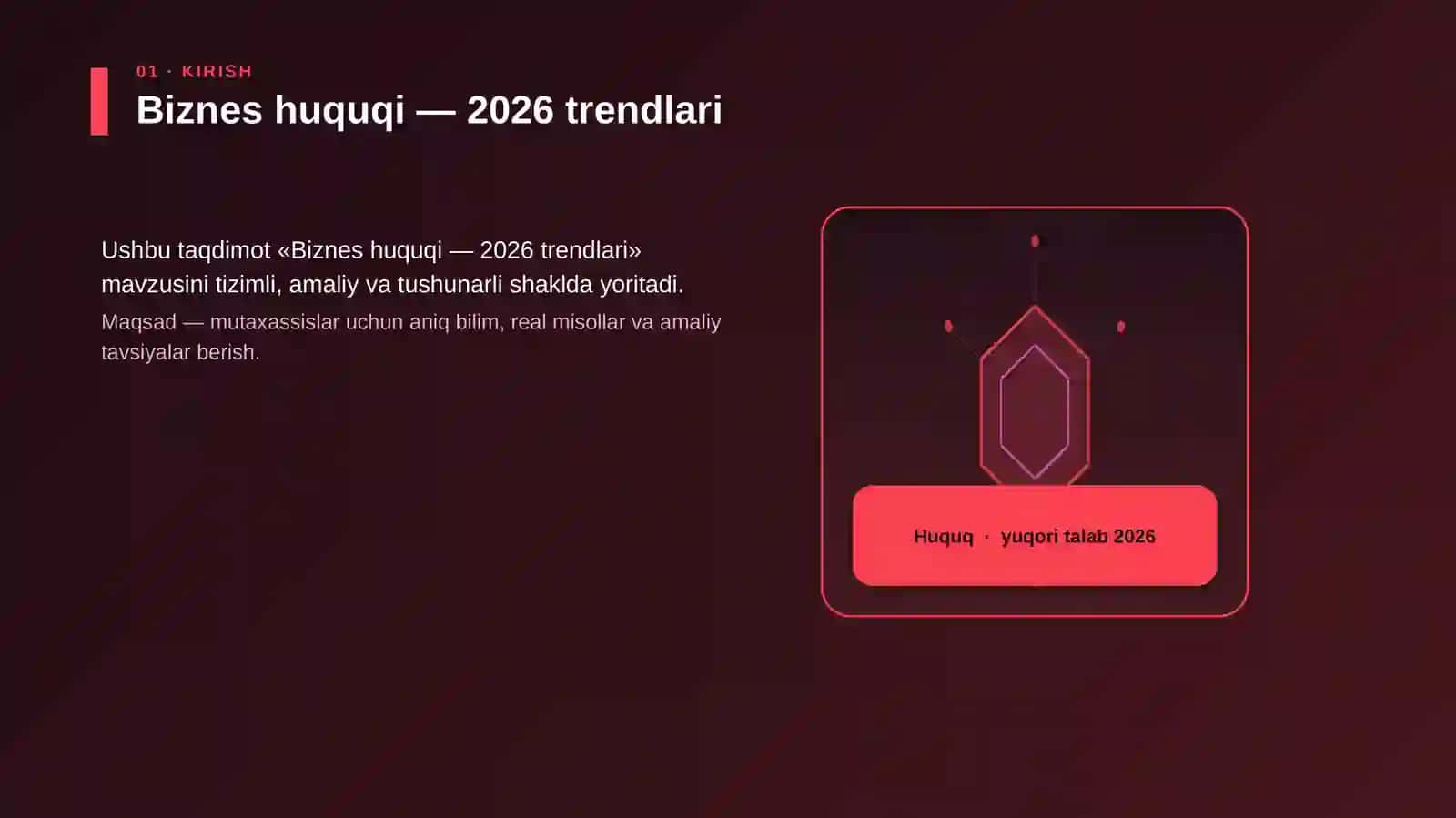 Biznes huquqi — 2026 trendlari 3
