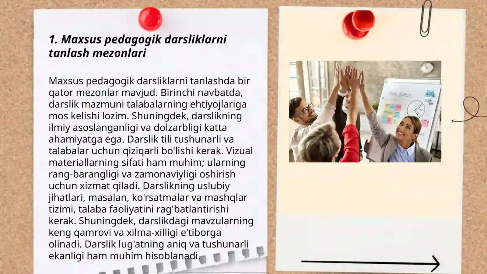 Maxsus pedagogikaga oid oʻquv qoʻllanma va darsliklarning tahlilini tayyorlash 3