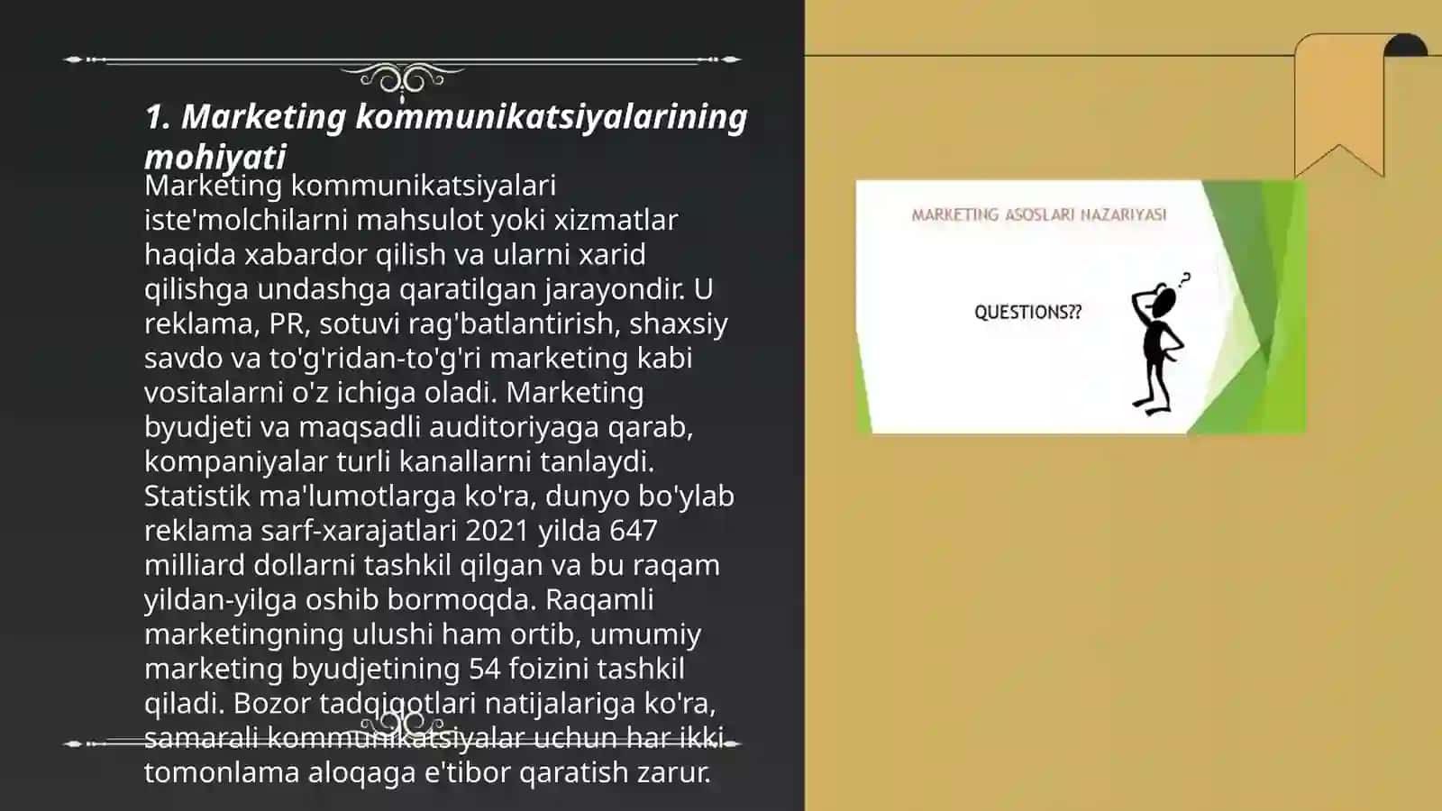 Marketing komunikatsiyasining nazariy asoslari 3