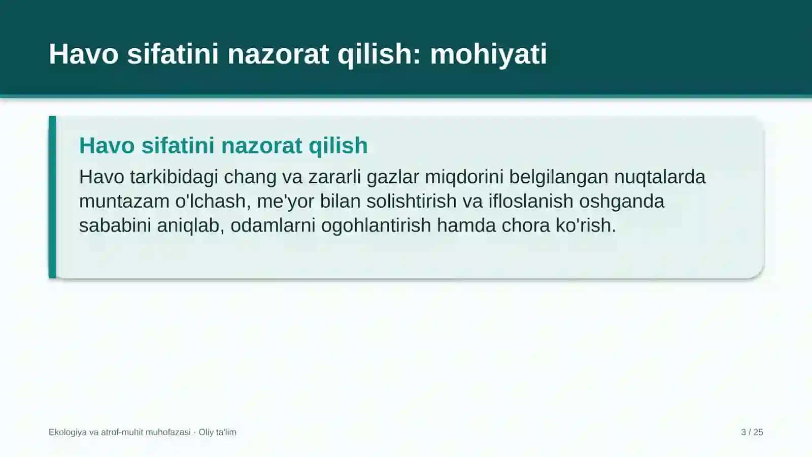 Xususiy klinikalarda havo sifatini nazorat qilish 3
