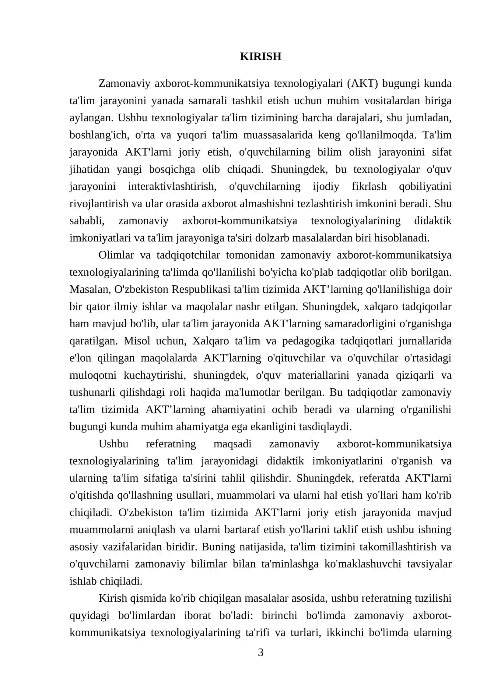 Zamonaviy axborot-kommunikatsiya texnologiyalari va ularning didaktik imkoniyatlari 3