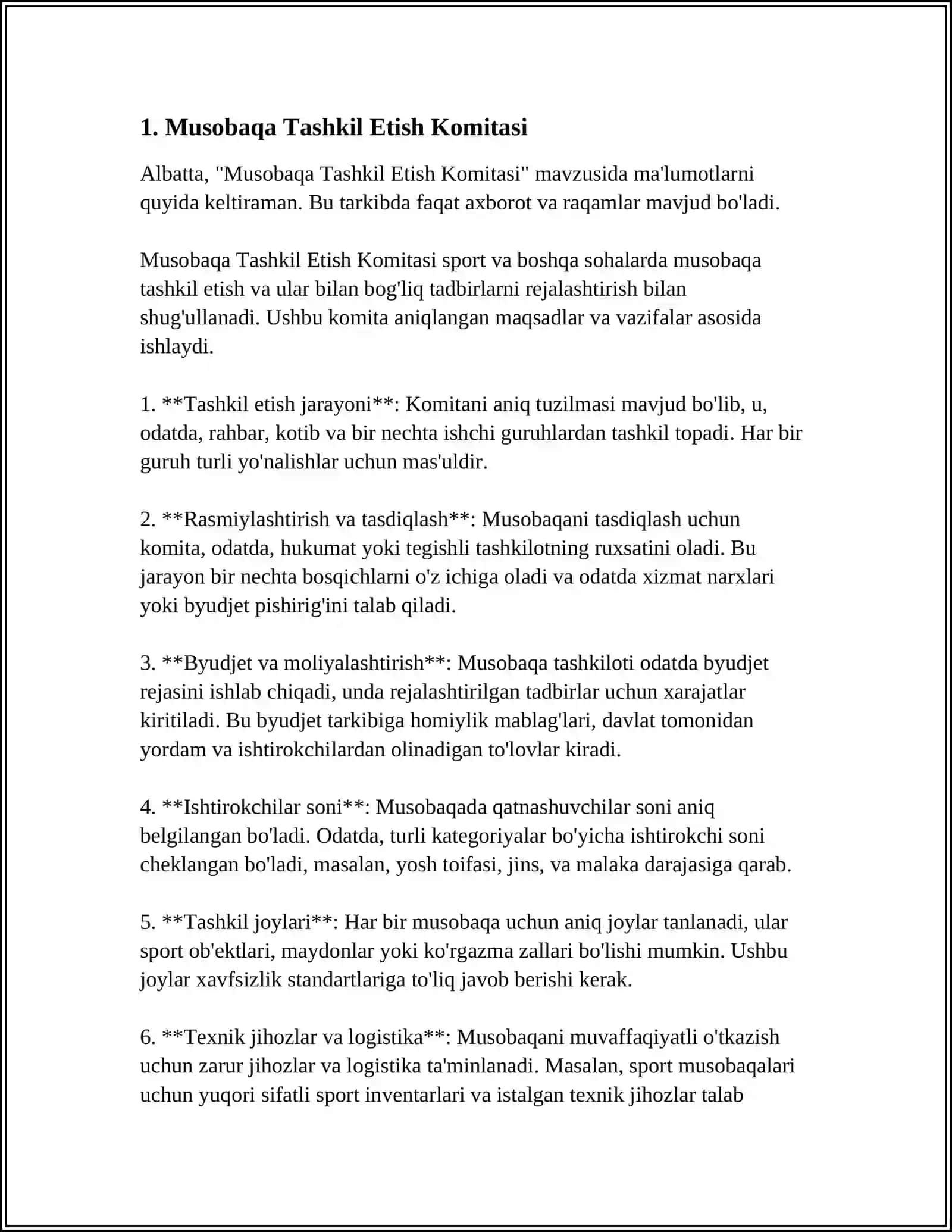 Musobaqa Tashkil Etish Komitasi 3