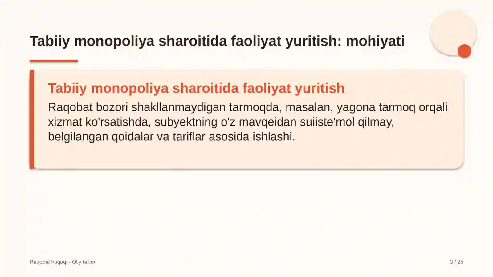 Dam olish maskanlarida tabiiy monopoliya sharoitida faoliyat yuritish tartibi 3