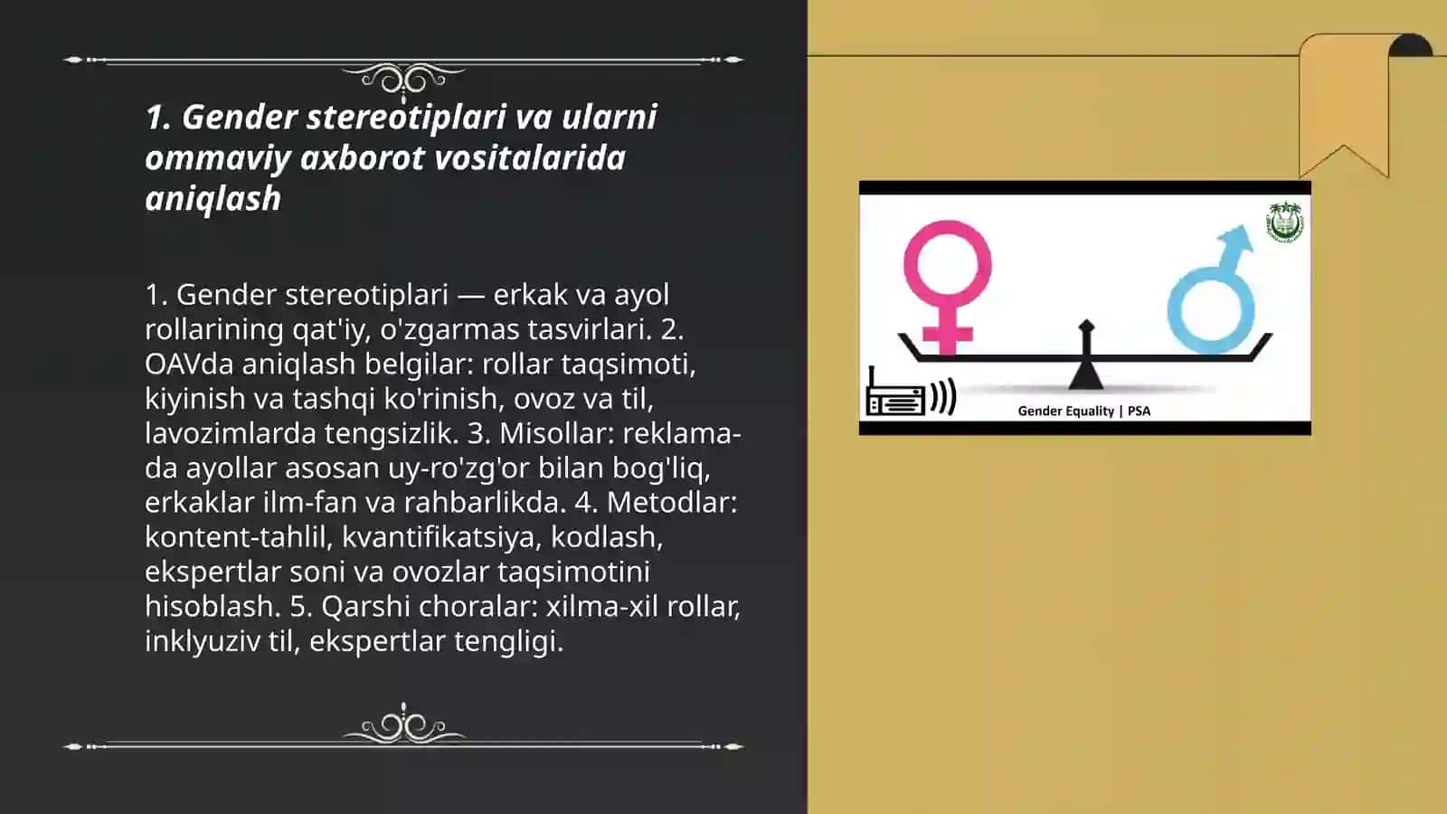 Mediasavodxonlikning gender jihatlari 3