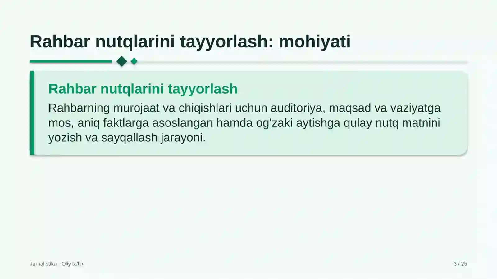 mediatsiya markazlarida rahbar nutqlarini tayyorlash 7272 3
