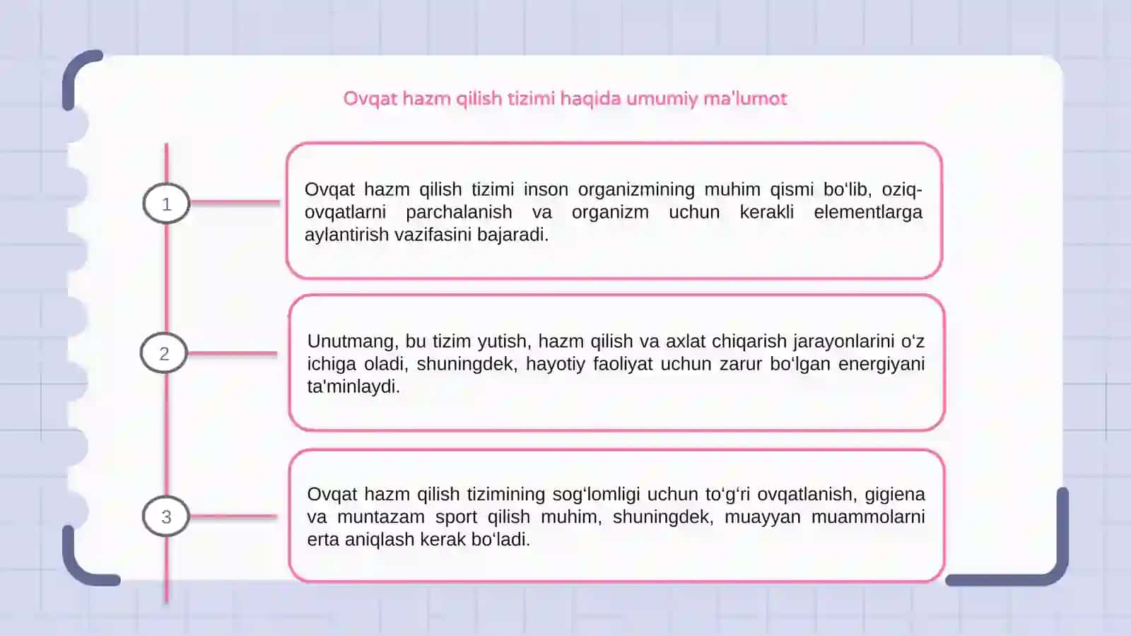 Ovqat hazm qilish 3