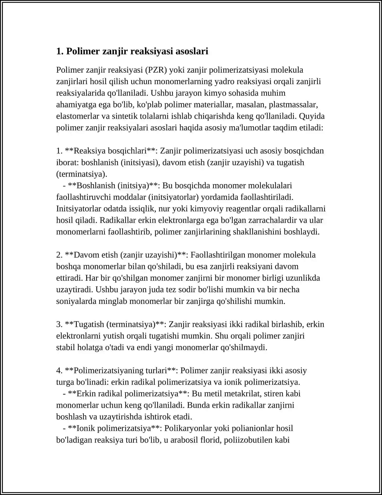 POLIMER ZANJIR REAKSIYASI 3
