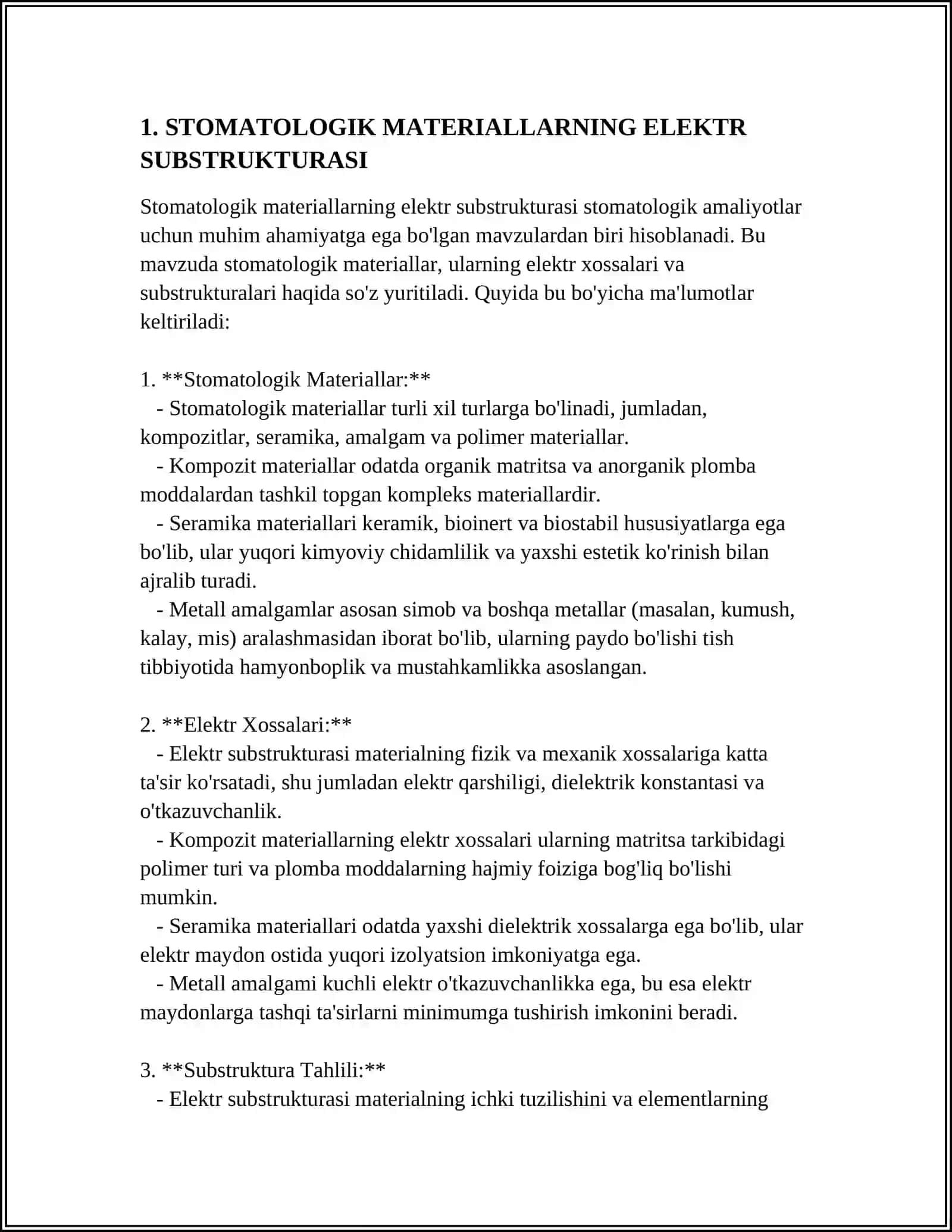 STOMOTOLOGIK MATERIALLARNING ELEKTR XOSSALARI 3