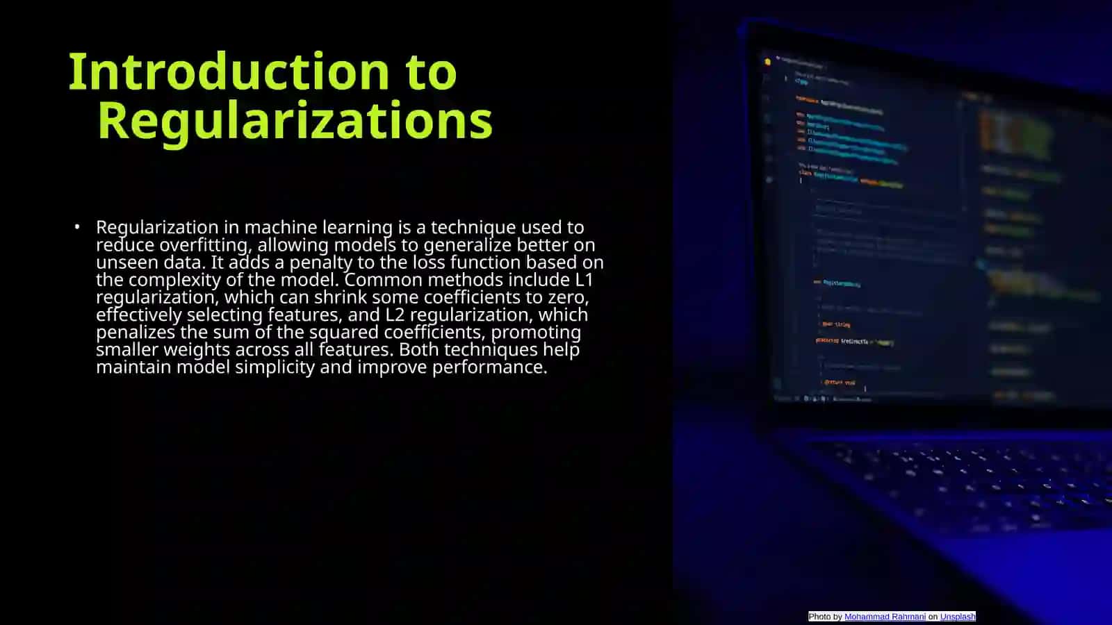 Regularizations Dataset 3